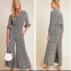 Anthropologie Loveland Wide-Leg Jumpsuit NWT
